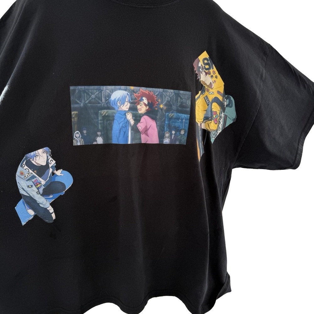 SK8 the Infinity Shirt Mens 3XL Black Anime Graphic Double Sided Gildan Cotton - Picture 3 of 16